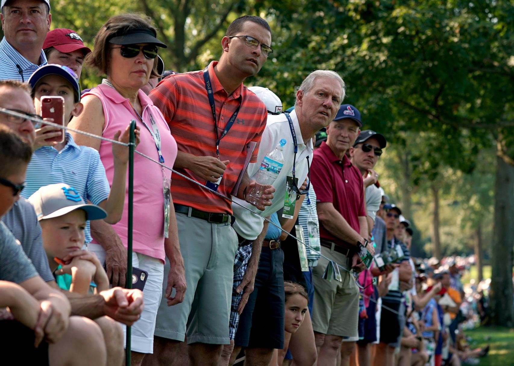 100th PGA Championship at Bellerive Country Club, round two